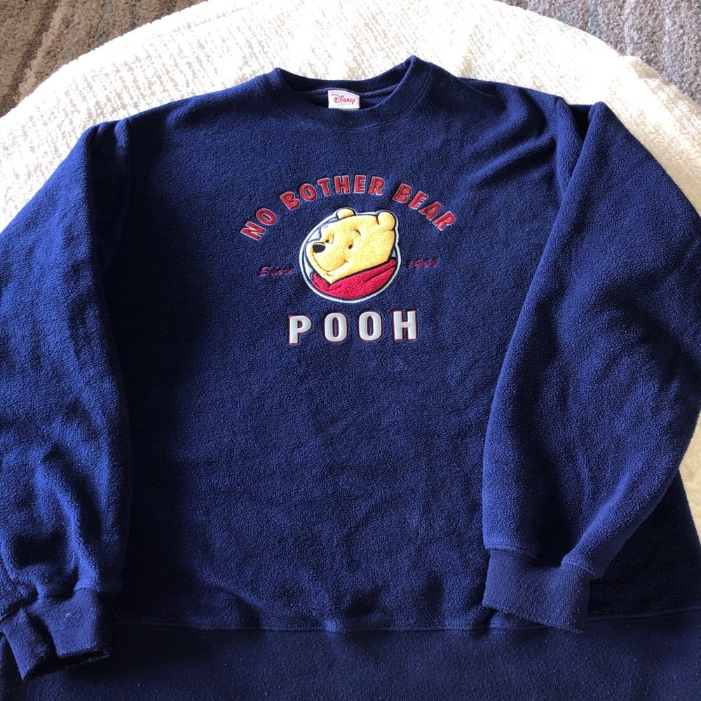 Vintage Pooh No Bother Bear Sweatshirt L in excellent condition